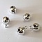 Breloque Grelot Argent Vieilli 10 x 13 mm N&deg;21