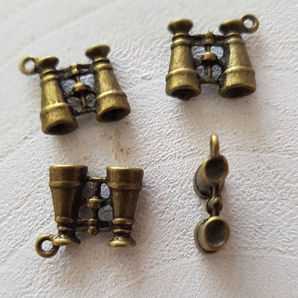 Breloque Jumelle N&deg;01 Bronze