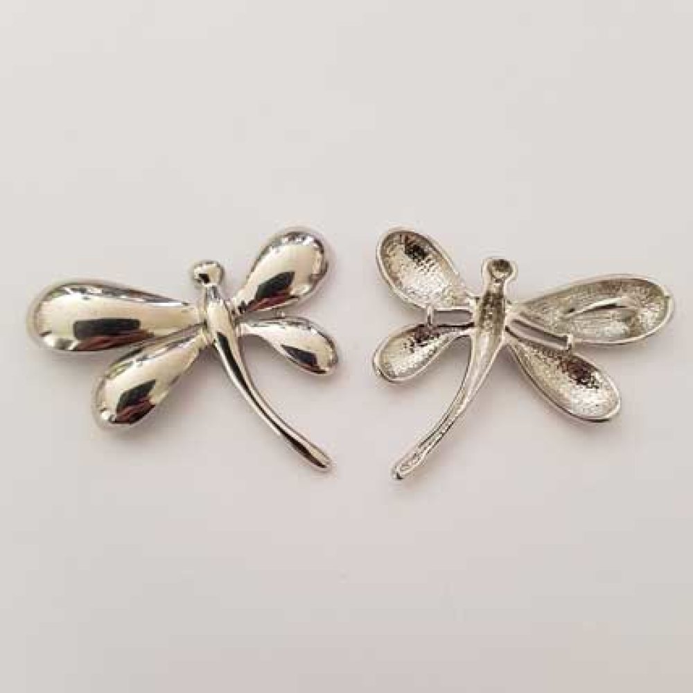 Breloque Libellule N&deg;04 Argent
