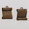 Breloque Livre Parchemin grimoire N&deg;02 Bronze