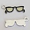 Breloque Lunette N&deg;01 par 2 pi&egrave;ces
