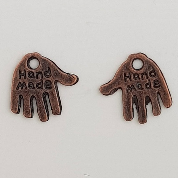 Breloque Main "MADE HAND" N&deg;01 Cuivre