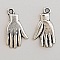 Breloque Main N&deg;04 Argent