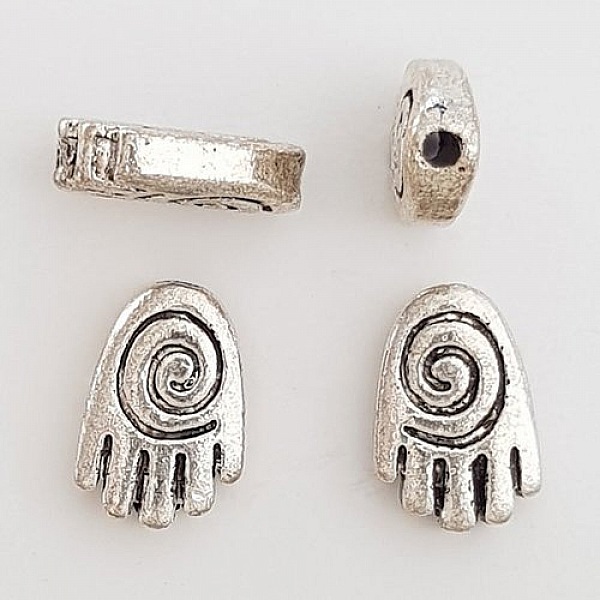 Breloque Main N&deg;07 Argent x 60 pi&egrave;ces