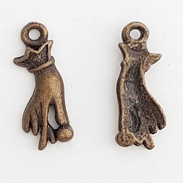 Breloque Main N&deg;11 Bronze