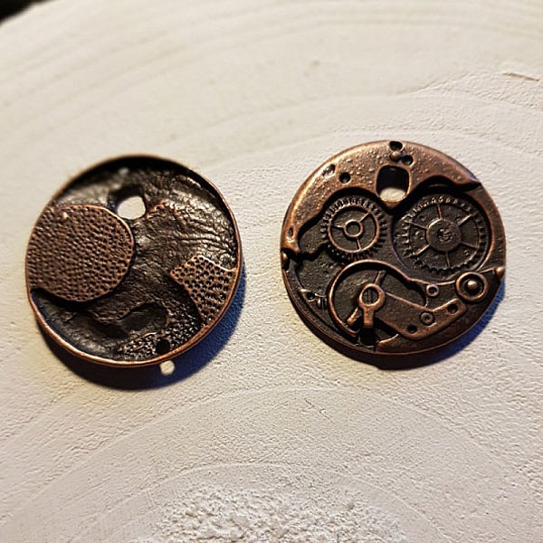 Breloque M&eacute;canisme Horloge N&deg;02