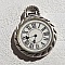 Breloque M&eacute;canisme Horloge N&deg;12 Argent