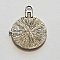 Breloque M&eacute;canisme Horloge N&deg;18 Argent