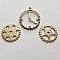 Breloque M&eacute;canisme Horloge N&deg;25 Lot 2 pi&egrave;ces