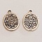 Breloque M&eacute;daille pi&egrave;ce 17 mm Argent-09