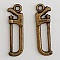 Breloque Outil Scie N&deg;01 Bronze