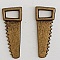 Breloque Outil Scie N&deg;02 Bronze