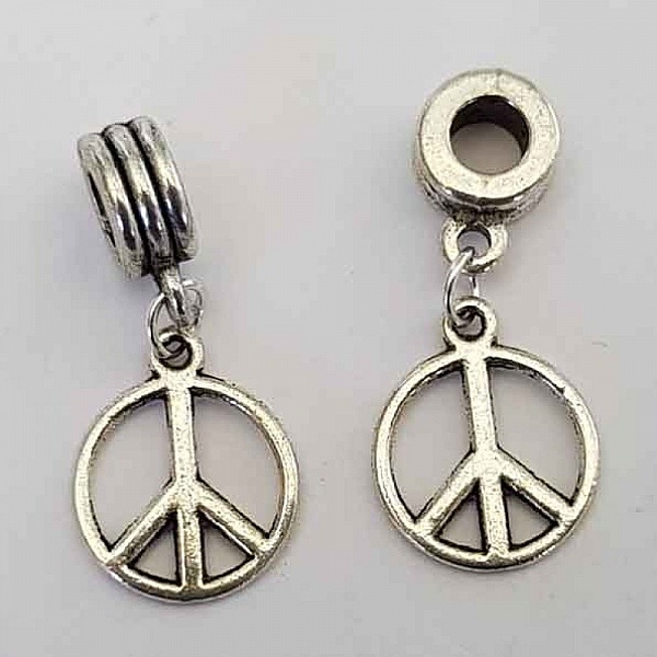 Breloque Peace & Love N&deg;01 x 10