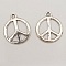 Breloque Peace & Love N&deg;09 Argent