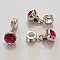 Breloque Pendentif Strass Fushia N&deg;1013-05