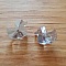 Breloque Pendentif en verre facett&eacute; canard N&deg;01-01