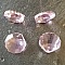 Breloque Pendentif en verre facett&eacute; coquillage N&deg;01-01