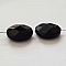 Breloque Perle Style Galet Noir N&deg;03