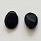 Breloque Perle Style Galet Noir N&deg;01