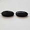 Breloque Perle Style Galet Noir N&deg;02