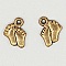 Breloque Pied N&deg;08-04 Double