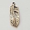Breloque Plume N&deg;05 Argent