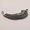Breloque Plume N&deg;14 Argent