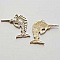 Breloque Poisson N&deg;08 Argent