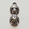 Breloque Poup&eacute;e Chinoise N&deg;02 24 mm Argent