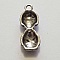 Breloque Poup&eacute;e Chinoise N&deg;02 24 mm Argent