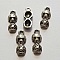 Breloque Poup&eacute;e Chinoise N&deg;01 18 mm Argent