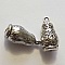 Breloque Poup&eacute;e Russe N&deg;01 25 mm Argent