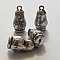Breloque Poup&eacute;e Russe N&deg;01 25 mm Argent