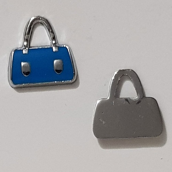Breloque Sac N&deg;18 Bleu