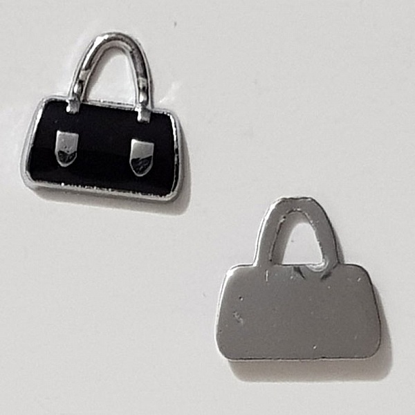 Breloque Sac N&deg;18 Noir