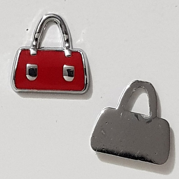 Breloque Sac N&deg;18 Rouge