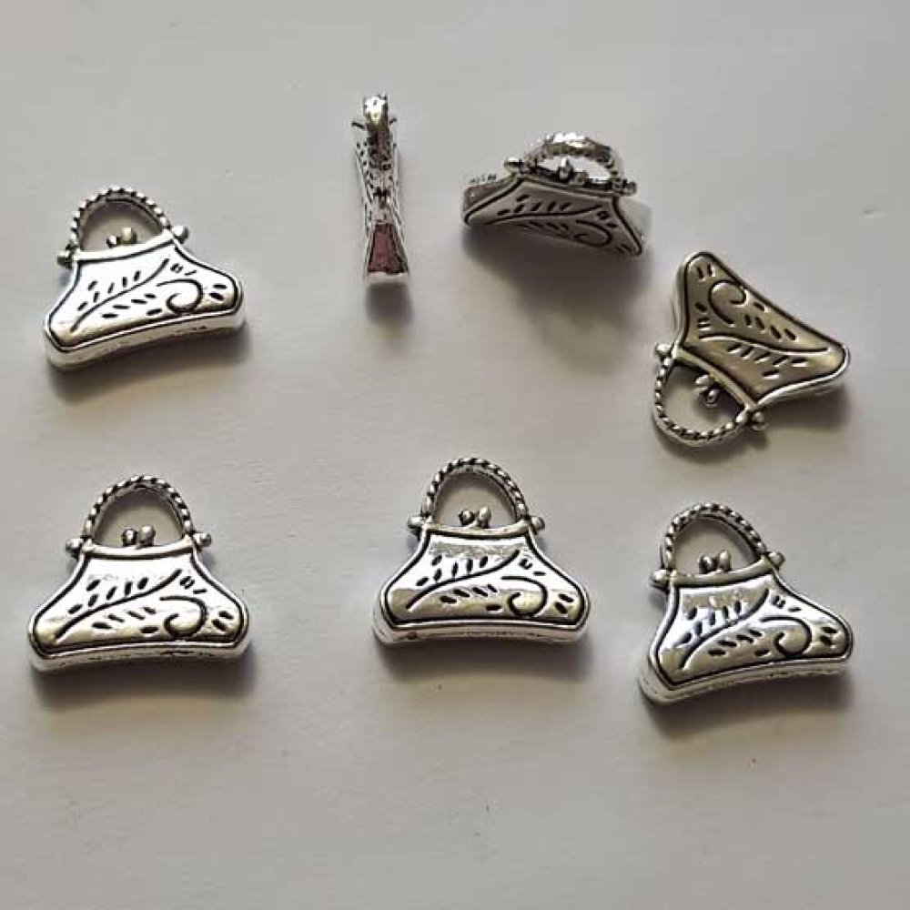 Breloque Sac N&deg;25 Argent