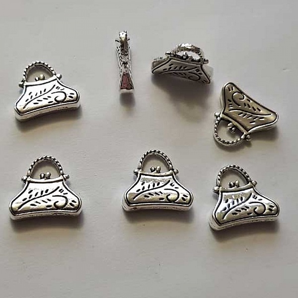 Breloque Sac N&deg;25 Argent