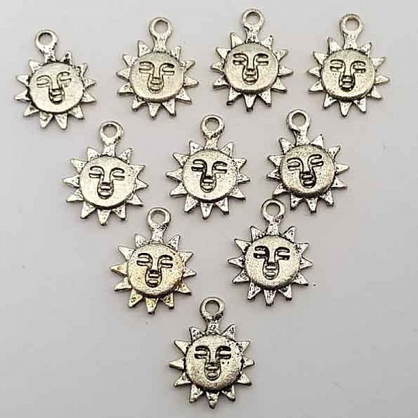 Breloque Soleil N&deg;02 X 10