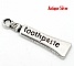 Breloque Tube Dentifrice Argent
