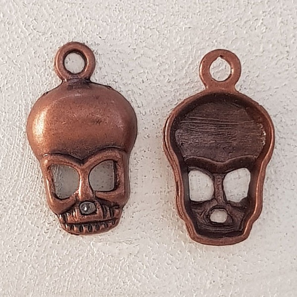 Breloque T&ecirc;te de mort N&deg;06