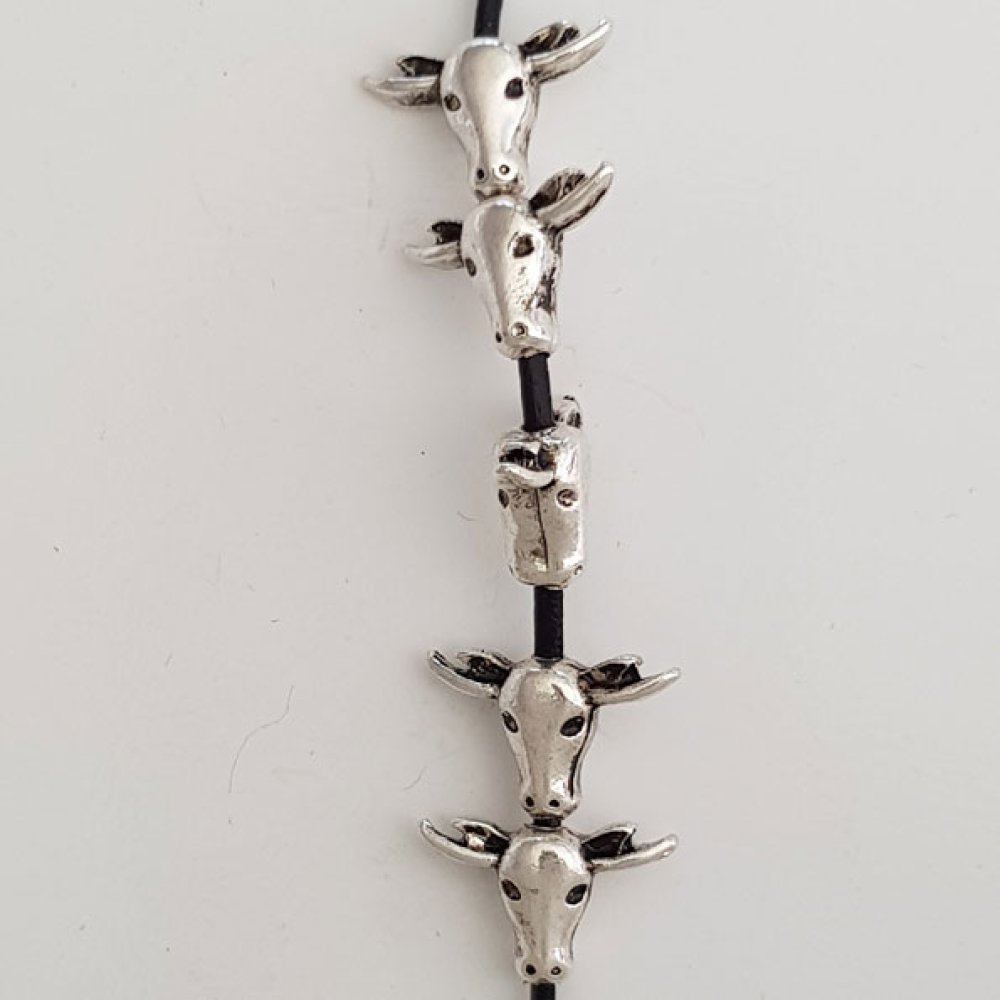 Breloque Vache N&deg;02 x 10 pi&egrave;ces
