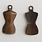 Breloque V&ecirc;tement Buste N&deg;01 Bronze