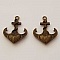 Breloque ancre N&deg;01 Bronze