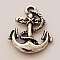 Breloque ancre N&deg;03 Argent