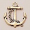 Breloque ancre N&deg;04 Argent