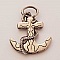 Breloque ancre N&deg;05 Argent