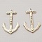 Breloque ancre N&deg;06 Argent