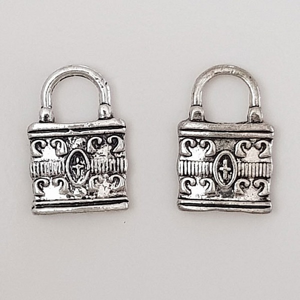 Breloque cadenas serrure N&deg;02
