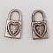 Breloque cadenas serrure N&deg;04
